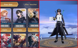 Liên Quân Mobile: Sự thật về Event tặng FREE skin Kirito và Asuna khiến game thủ "ngái ngủ" mắc bẫy