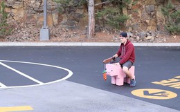 YouTuber tạo chú lợn Minecraft ở ngoài đời thật, có thể chạy 32 km/h