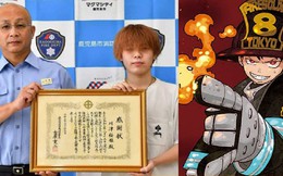Vận dụng kinh nghiệm xem anime, chàng trai 18 tuổi chặn đứng cơn hỏa hoạn và cứu cụ bà 70 tuổi