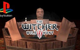 Nhà phát triển biến bom tấn The Witcher 3 thành phiên bản PS1 với đồ họa pixel xấu xí