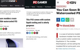 PS5 "độ" tản nhiệt nước của modder Việt được cộng đồng game thế giới khen ngợi