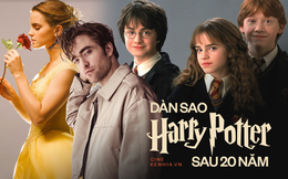 Dàn sao Harry Potter sau 20 năm: "Hermione" sắp cưới, "Harry" phải cai rượu, bất ngờ nhất là "Voldemort" 58 tuổi vẫn phong trần, quyến rũ!