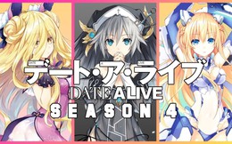 Anime Date A Live season 4 tung ra trailer đầu tiên, hành trình đi "tán gái giải cứu thế giới" của Shido lại tiếp tục