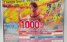 One Piece: Công ty Nhật Bản lấy hình ảnh anh trai Luffy và câu nói kinh điển trong trận chiến với Râu Đen quảng bá xổ số