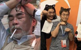 Loạt meme hài hước về sự đối lập giữa đạo diễn Miyazaki Hayao và họa sĩ Junji Ito