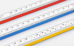 Google ra mắt bàn phím có một hàng nút duy nhất, dài 1,6 mét