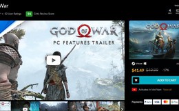 Vừa ra mắt được 1 tháng, God of War 2018 PC đã được giảm giá cực mạnh