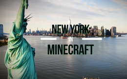 Gần 3000 game thủ chung tay xây thành phố New York tỷ lệ 1:1 trong Minecraft