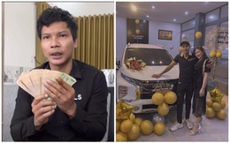 Lột xác so với thời còn là YouTuber nghèo nhất Việt Nam, Lộc Fuho vừa xây nhà mới đã khoe cảnh tậu xế hộp xịn