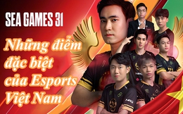 Infographic: Đội tuyển Esports "nổi bần bật" trong "hàng ngũ" đoàn Thể thao Việt Nam tại SEA Games 31