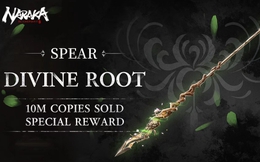 Doanh số đạt 10 triệu bản toàn cầu, Naraka: Bladepoint tặng quà cho toàn bộ game thủ, check mail nhận ngay hòm Devine Root