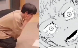 Diễn viên lồng tiếng của Yuji Itadori khóc đầy đau khổ khi thể hiện một cảnh trong anime Jujutsu Kaisen 