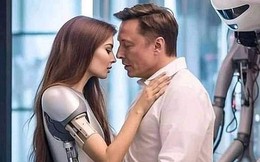 Sự thật về những hình ảnh tỷ phú Elon Musk ôm hôn robot khiến ai nhìn cũng sốc