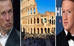 Italy mời Elon Musk và Mark Zuckerberg so tài tại Đấu trường La Mã