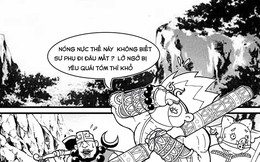 Lạ mắt với bộ truyện tranh Tây Du Ký hài của họa sĩ Việt Nam