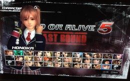 Nữ sinh gợi cảm xuất hiện trong Dead or Alive 5: Last Round