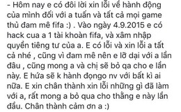 Game thủ bị lừa 8,5 triệu vẫn kêu gọi cộng đồng đừng phỉ báng kẻ gian
