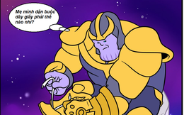 Truyện tranh hài - Thanos mất bao lâu để tới vũ trụ Marvel