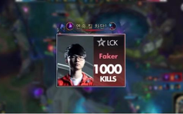 Liên Minh Huyền Thoại: Thưởng thức đoạn video nhìn lại quãng đường Faker đạt 1000 kills