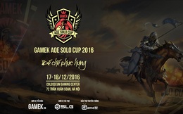 Công bố lịch thi đấu chính thức giải đấu GameK AoE Solo Cup 2016