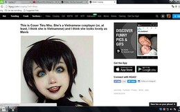 Cô gái Việt Cosplay cực đẹp khiến cộng đồng quốc tế trên 9Gag xôn xao
