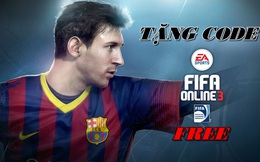 Kết quả quay thưởng event tặng CODE FIFA Online 3 (10/5)