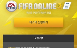 FIFA Online 3 sắp mở cửa máy chủ thử nghiệm ở Hàn Quốc