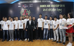 Toàn cảnh lễ bốc thăm phân cặp giải GameK AoE Solo Cup 2016