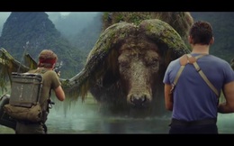 King Kong đối mặt trâu mộng khổng lồ trong Kong: Skull Island