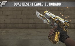 Cộng đồng Đột Kích “kinh hoàng” trước sức mạnh của Dual Desert Eagle-El Dorado