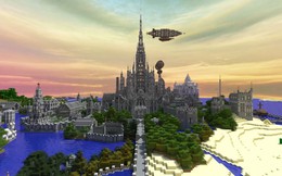 Tòa lâu đài sừng sững này là thành quả 5 năm của game thủ cuồng Minecraft