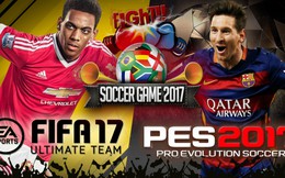 FIFA 17 và PES 2017, đâu mới là tựa game bóng đá đẹp nhất năm nay?