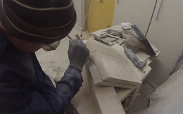 Quảng bá Far Cry: Primal, Ubisoft tạc máy chơi game bằng... đá