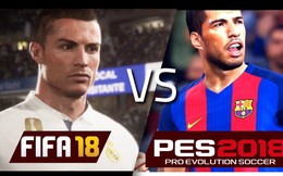 So sáng đồ họa PES 2018 và FIFA 18, bạn thích tựa game nào hơn?