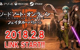 Game đỉnh Sword Art Online: Fatal Bullet ấn định thời điểm ra mắt trong tháng 2/2018