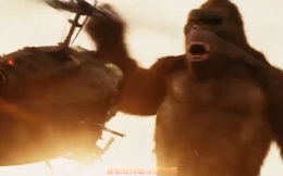 King Kong tiếp tục phô diễn sức mạnh vô địch của mình trong clip mới của Kong: Skull Island