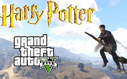 Harry Potter sẽ ra sao khi hóa thân vào một tên tội phạm trong GTA 5?