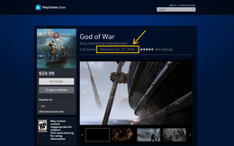 Sony đính chính ngày ra mắt của God of War, game thủ sẽ phải chờ dài cổ thêm một thời gian nữa