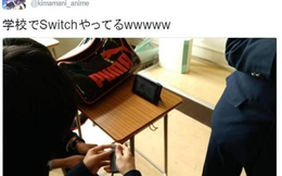 Học sinh Nhật Bản rộ mốt mang máy chơi game Nintendo Switch tới trường