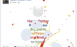 Game thủ Việt đang sốt với trò comment chữ Harry Potter trên Facebook