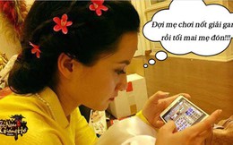 MC xinh đẹp mê mẩn game đến nỗi quên cả chồng con