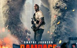 The Rock đối đầu với Gorilla trong phim mới Rampage
