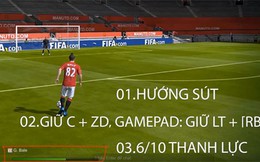 Lập siêu phẩm trong FIFA Online 3 với Z-D má ngoài