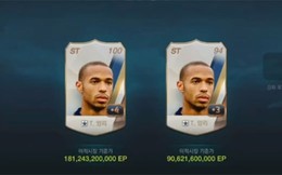 Cận cảnh hóa bạc thẻ Ultimate Legend đầu tiên của FIFA Online 3