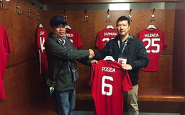 Cặp Bình luận viên bóng đá nổi tiếng Quang Huy & Quang Tùng sang Anh dự Manchester United Tour