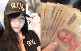 Nữ nhân viên xinh đẹp nhất của QTV Center được "Vũ Ca" trả cho tháng lương đầu bao nhiêu tiền