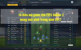 10 điều mà game thủ FIFA Online 3 mong mỏi nhất trong năm 2017 (P2)