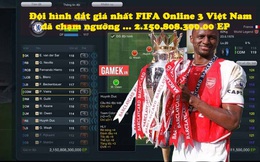 Nhà quản lý FIFA Online 3 có giá trị đội hình khủng nhất Việt Nam đã vượt 2000 tỷ EP