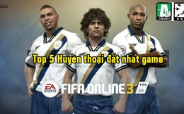 FIFA Online 3: Top 5 huyền thoại đắt giá nhất trong game tính tới thời điểm thẻ Ultimate Legend ra mắt