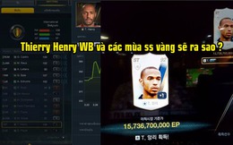 FIFA Online 3: Thì ra đây là “số phận” của những chiếc thẻ Thierry Henry WB và các mùa cũ